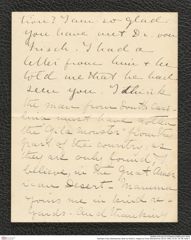 Nachlass Franz Steindachner, Brief von Ethel A. Hopper an Franz Steindachner (02.02.1908), Inv.Nr. 237.08, Seite 4